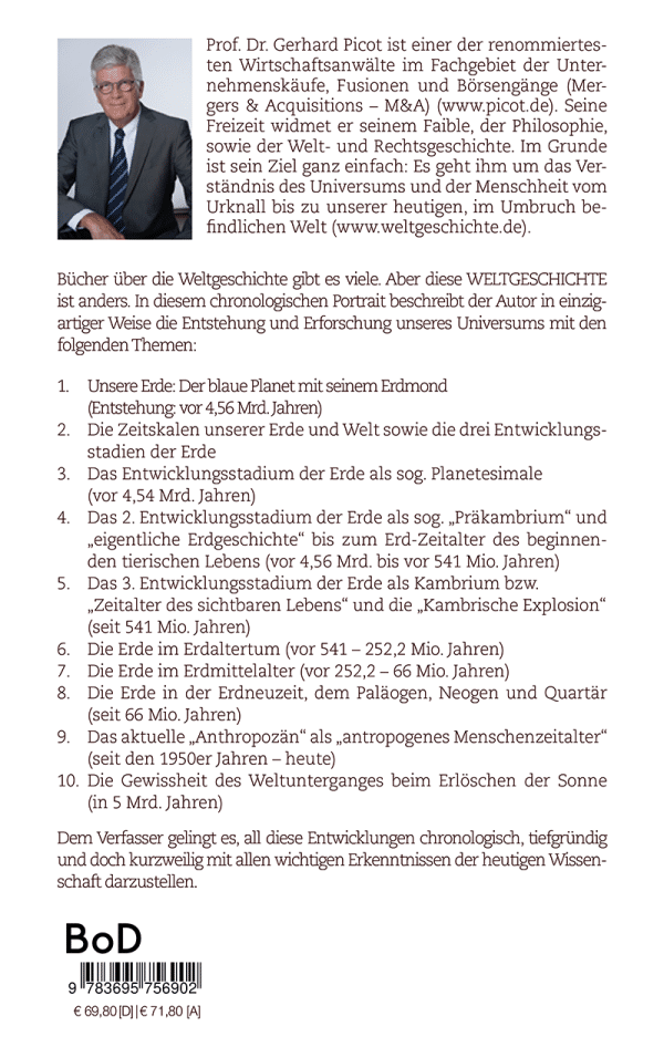 Band III der Weltgeschichte Rückseite